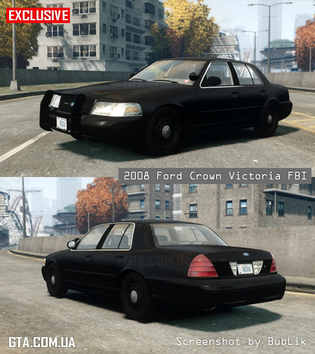 2008 Ford Crown Victoria FBI