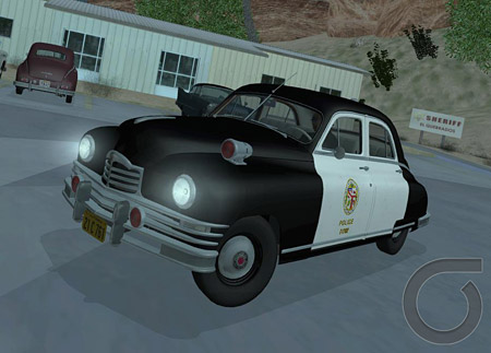 1948 Packard Standard Eight Touring Sedan Police