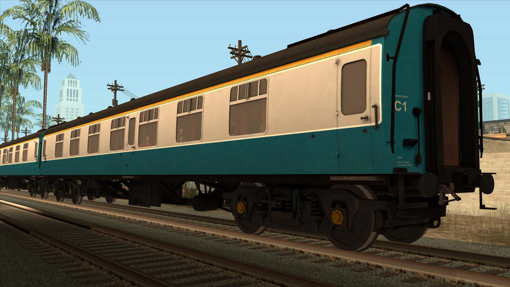 Пассажирский поезд British Rail Class 47