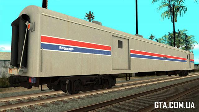 Багажный вагон Amtrak Phase II