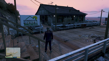 Пристань подлодки в GTA 5