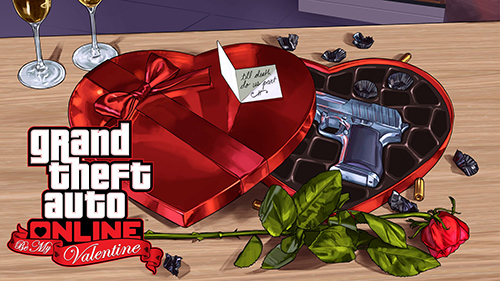 Будь моим Валентином — новое дополнение для GTA Online