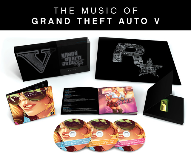 Саундтрек GTA 5 на CD и виниле