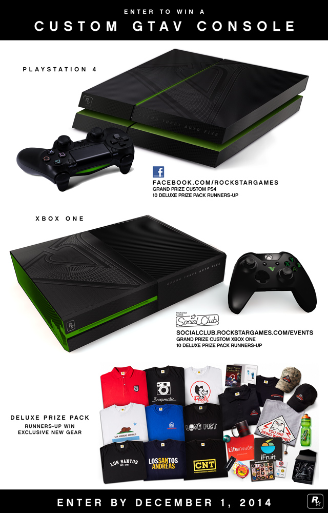 Уникальные PS4 и Xbox One от Rockstar