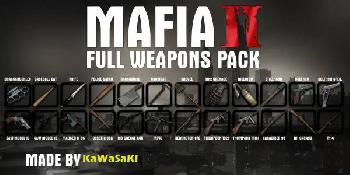 Mafia II Full Weapons Pack