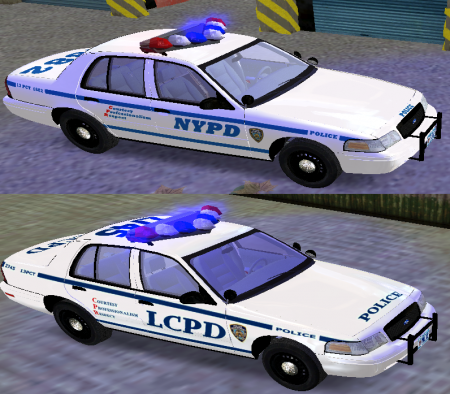 NYPD & LCPD Ford Crown Victoria