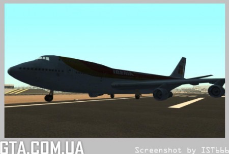 Iberia Airlines Boeing 747-400 TF-AMA	  