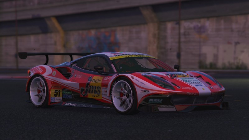 Ferrari 488 JMS LMCorsa Team 