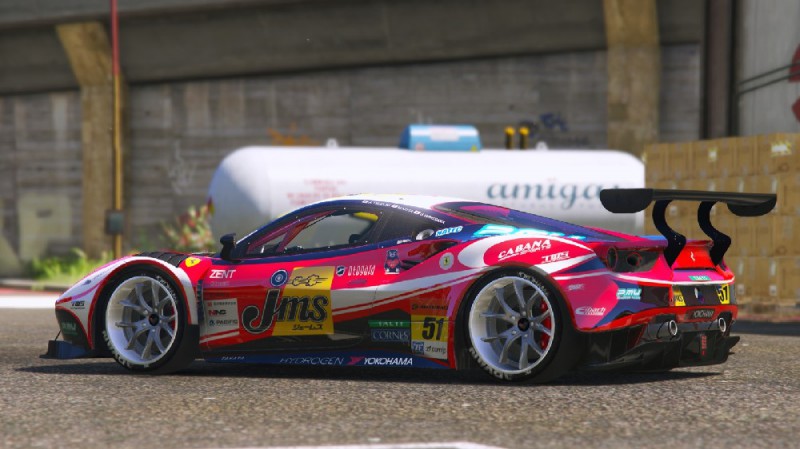 Ferrari 488 JMS LMCorsa Team 