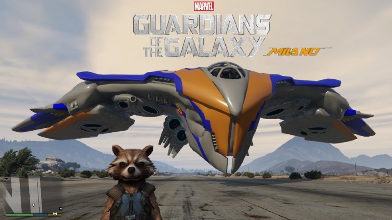Guardians of the Galaxy Milano (Add-On) v0.2