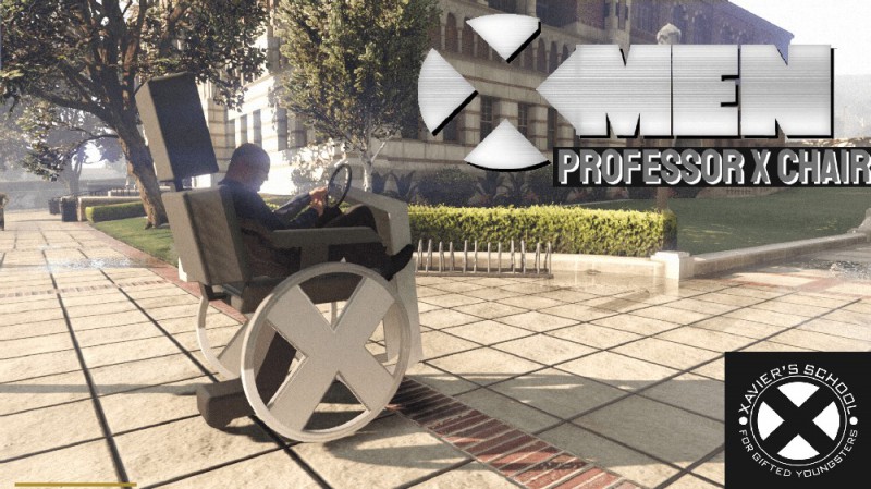 X-Men’s Professor X Wheelchair (Add-On) v1.1