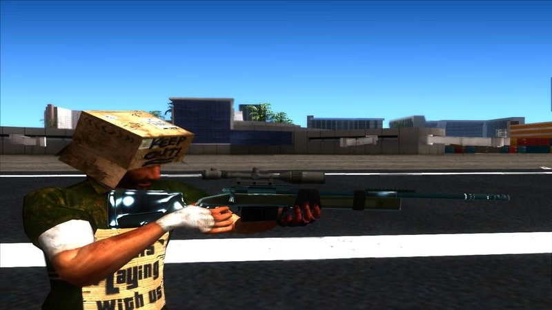 Chrome Weapons Pack v1.0 Chrome Weapons Pack v1.0