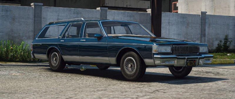 Chevrolet Caprice Wagon 1989 (Add-On/Replace) v1.0
