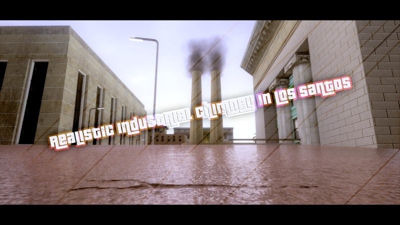 Realistic Industrial Chimney Realistic Industrial Chimney