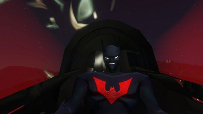 Batman Beyond Batmobile (Add-On) v2.2