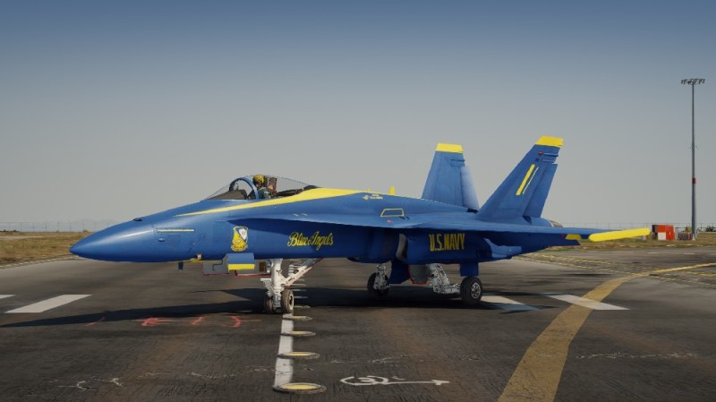 F/A-18C Hornet Blue Angels US Navy Display Team (Add-On) v2.0