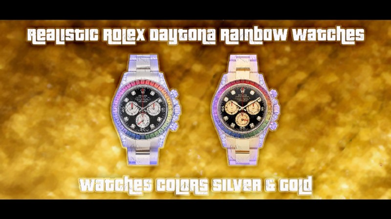 Realistic Rolex Daytona Rainbow Watches Realistic Rolex Daytona Rainbow Watches