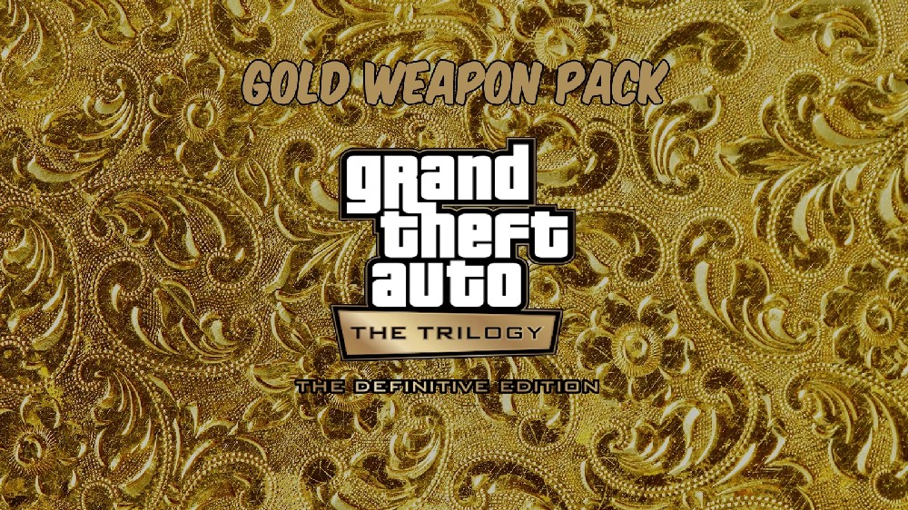 Gold Weapon Pack скачать для GTA San Andreas Definitive Edition