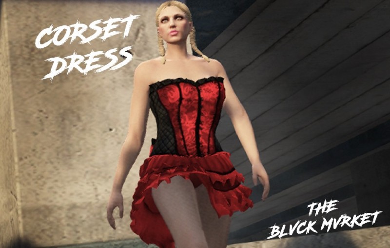 Corset Dress for MP Female v1.0