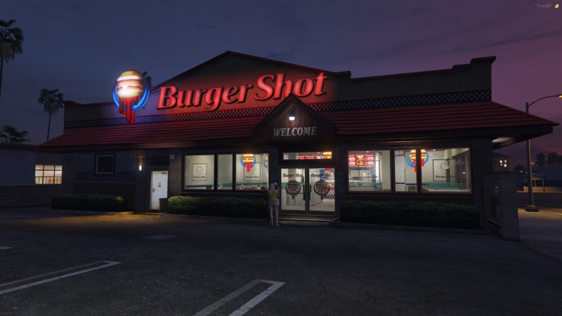 GTA IV Burgershot Interior