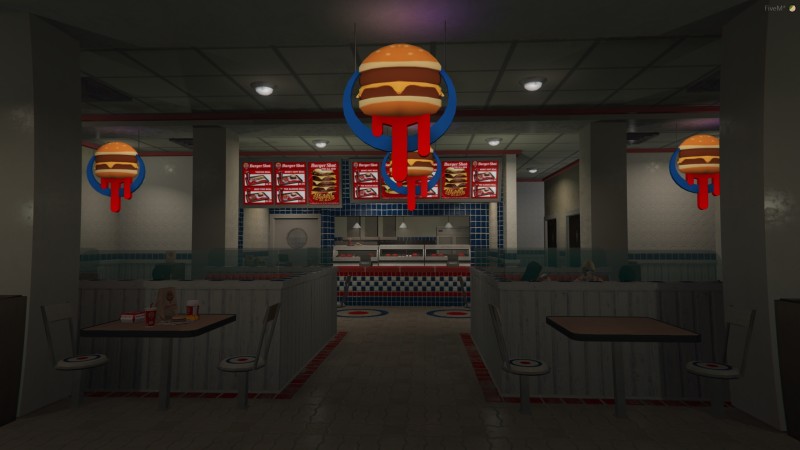 GTA IV Burgershot Interior