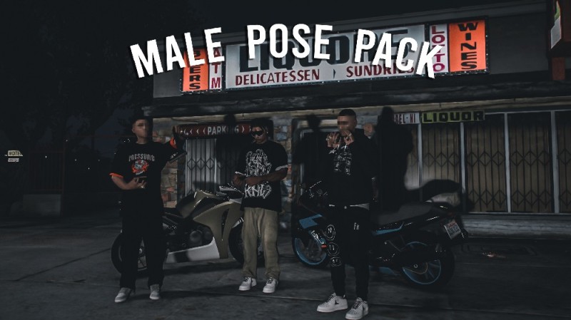 Male Pose Pack 