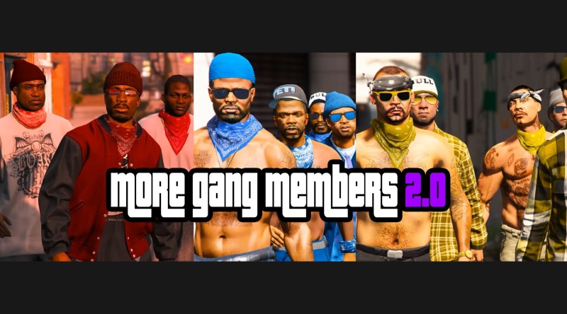 More Variation Gang Members v2.0