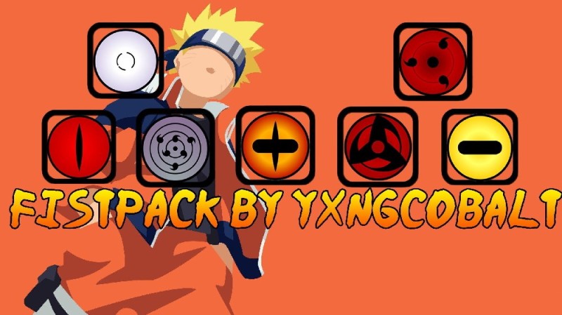 Naruto`s Eyes Fistpack