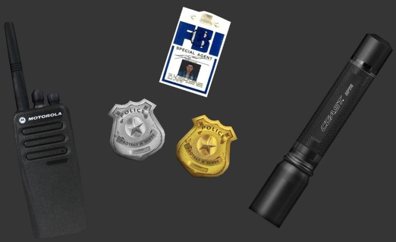 Police items pack