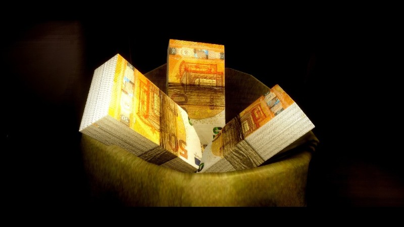 Realistic Banknote EUR