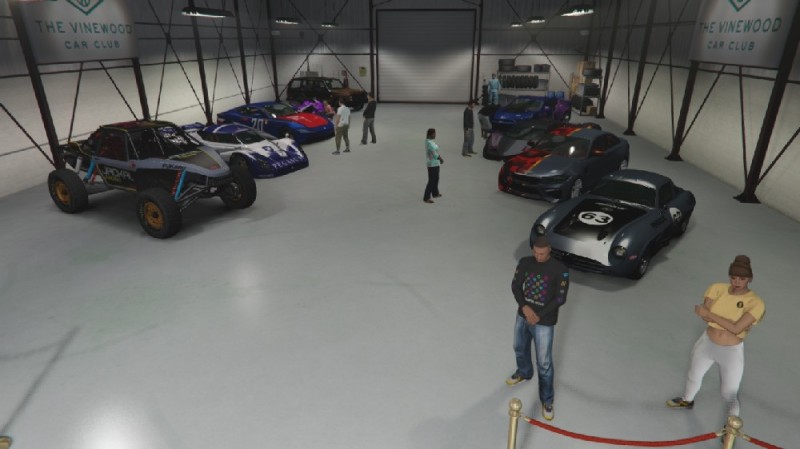 The Vinewood Car Club in SP v1.3