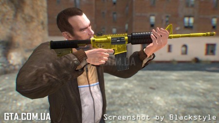 Gold M4A1	 Gold M4A1