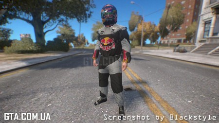 Redbull Mad Mike Suit (NFS Shift 2)