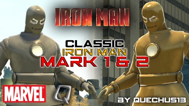 Classic Iron Man Mk1 & Mk2