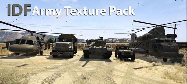 IDF Army Color Texture Pack
