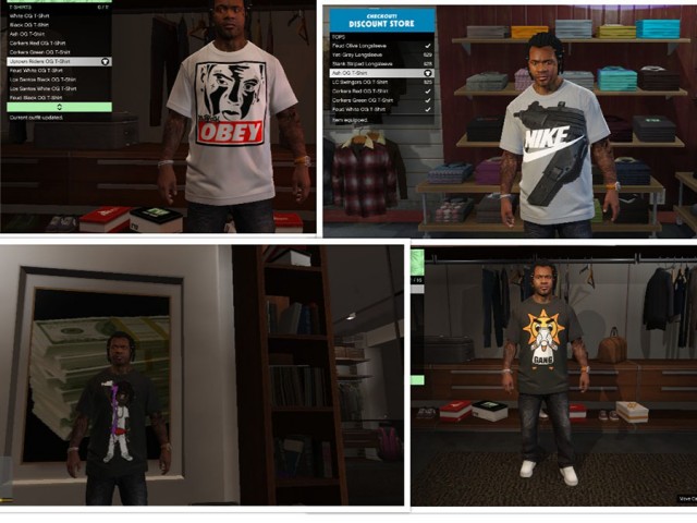 Modern Day Swag for Franklin Shirt Pack
