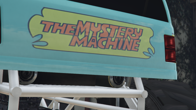 Mystery Machine Monster Truck From Scooby Doo