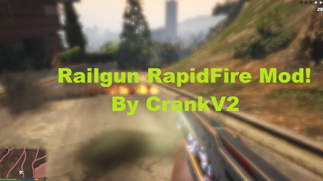 Railgun Rapidfire Mod! + Fireworks Bullets! v0.2