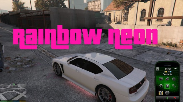Rainbow Vehicle Neon v0.11