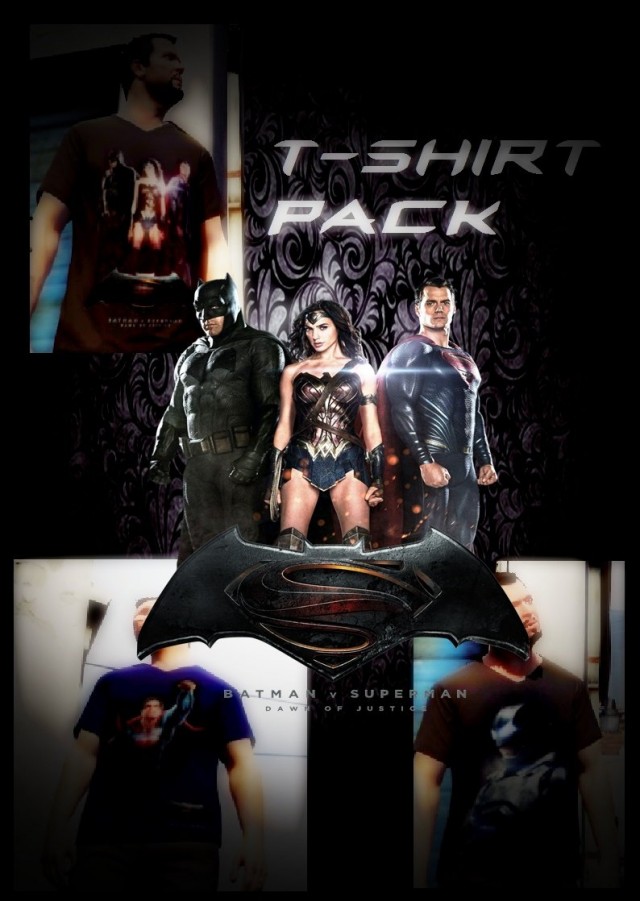Batman VS Superman T-Shirt Pack 