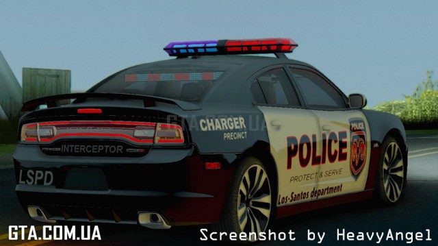 Dodge Charger SRT8 2012 Police Interceptor LSPD