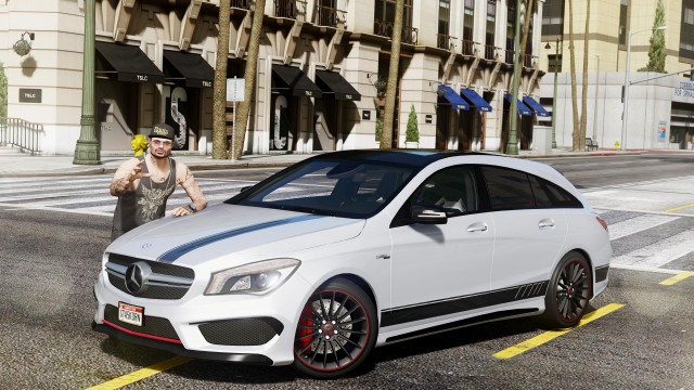 Mercedes-Benz CLA 45 AMG Shooting Brake (Add-On / Replace) v1.5