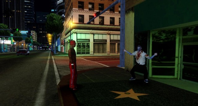 Космические рейнджеры и зомби на аллее звезд Космические рейнджеры и зомби на аллее звезд