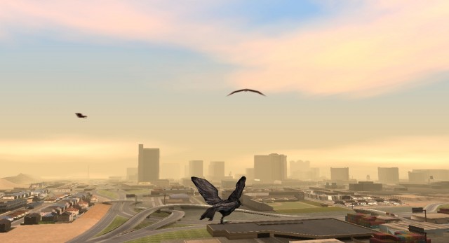 Возможность из GTA V играть за птицу v1.0