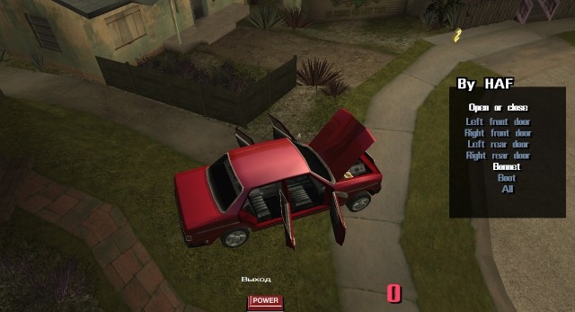 Open or close doors  Open or close doors