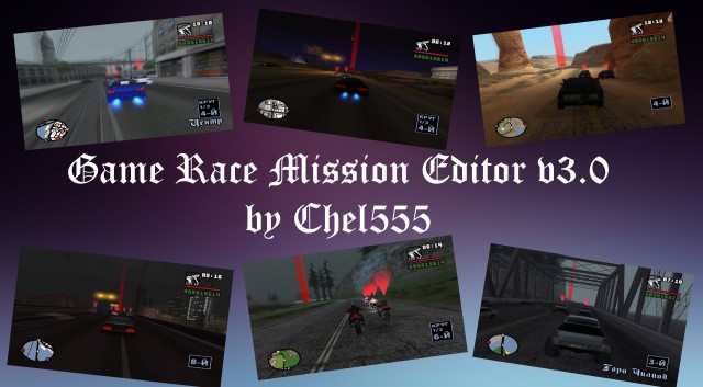 Game Race Mission Editor v3.0	 