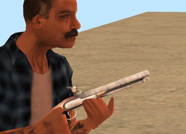 Пистолет с кремневым замком Пистолет с кремневым замком