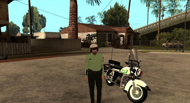 Iranian Cop Biker  Iranian Cop Biker