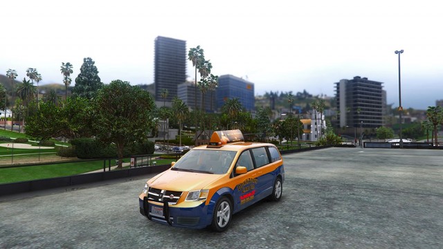 Dodge Grand Caravan Taxi 2008 (Add-On/Replace) v1.2