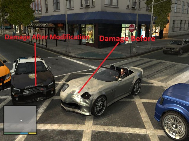 GTA V Vehicle Damage Mod